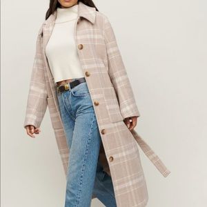 Reformation Middlefield Coat, NWT